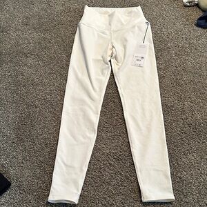 Alo White Leggings